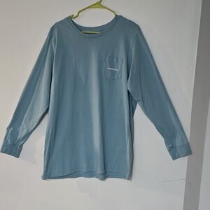 Ivory Ella Light Blue Organic Cotton Tee
